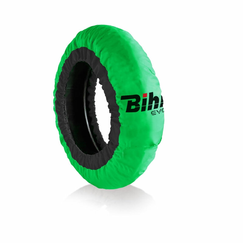 Calentador de neumáticos autorregulable Bihr Home Track EVO 2 verde