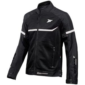 SEVENTY DEGREES SD-JR30.1 Chaqueta de moto blanca y negra Mojave