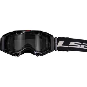 LS2 Aura Enduro gafas de motocross negro plexi transparente