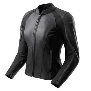 Chaqueta moto de cuero mujer Rebelhorn Siena negro