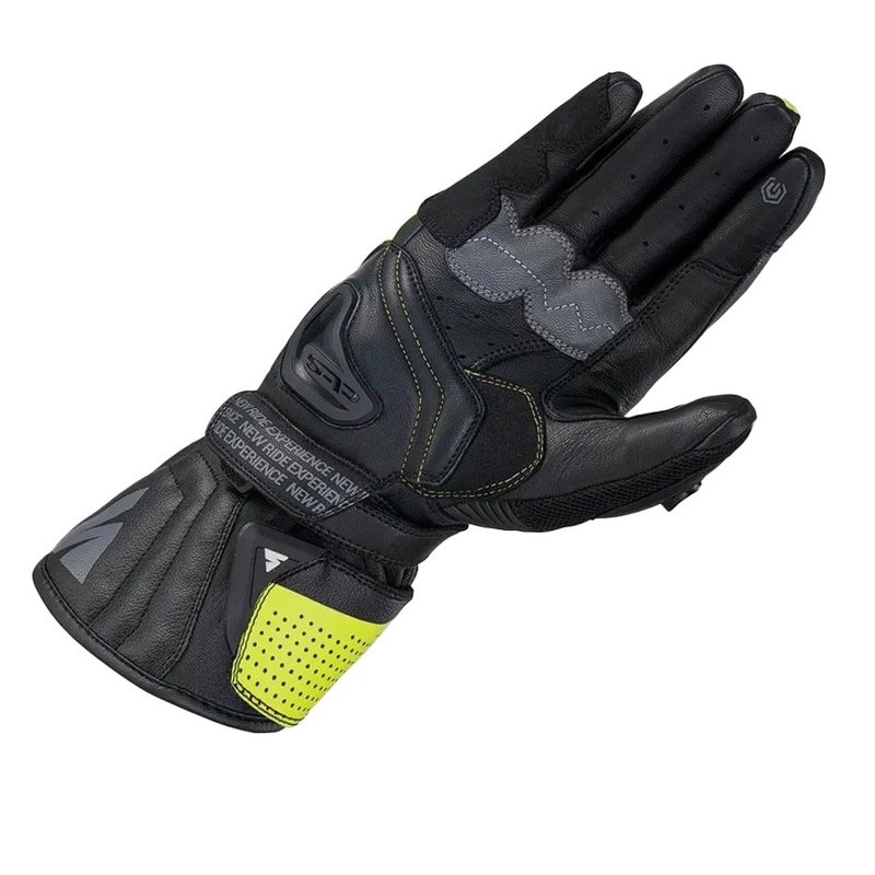 Guantes de moto Shima STR-2 Vent amarillo fluo