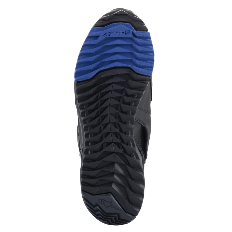 Botas de moto Alpinestars RT-8 GORE-TEX negras y azules