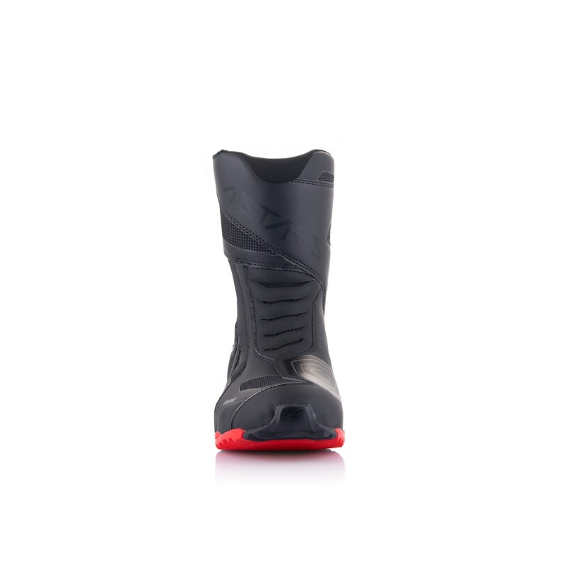 Botas de moto Alpinestars RT-7 DRYSTAR negras y rojas