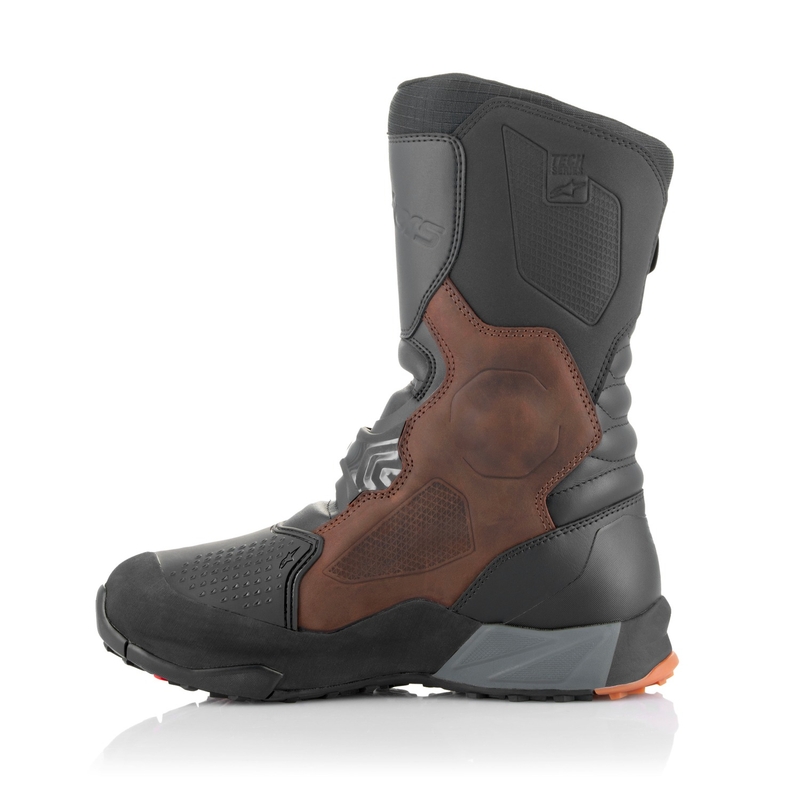 Botas de moto Alpinestars XT-8 GORE-TEX negras y marrones