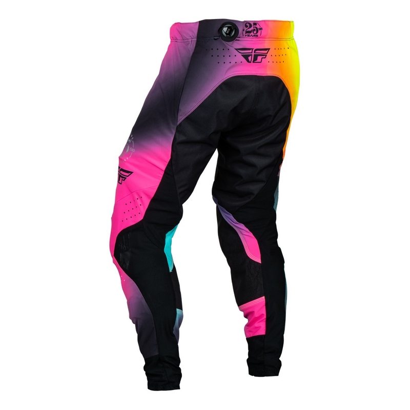 Pantalones motocross FLY Racing Lite Le Legacy rosa-azul-negro
