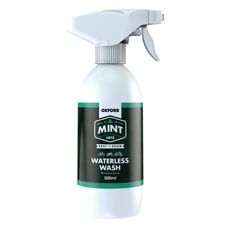 Limpiador de motos y bicicletas (sin agua) MENTA 500 ml