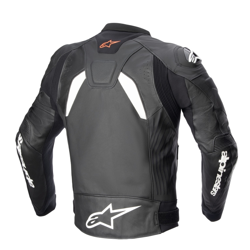 Chaqueta de moto Alpinestars GP PLUS 4 blanca y negra