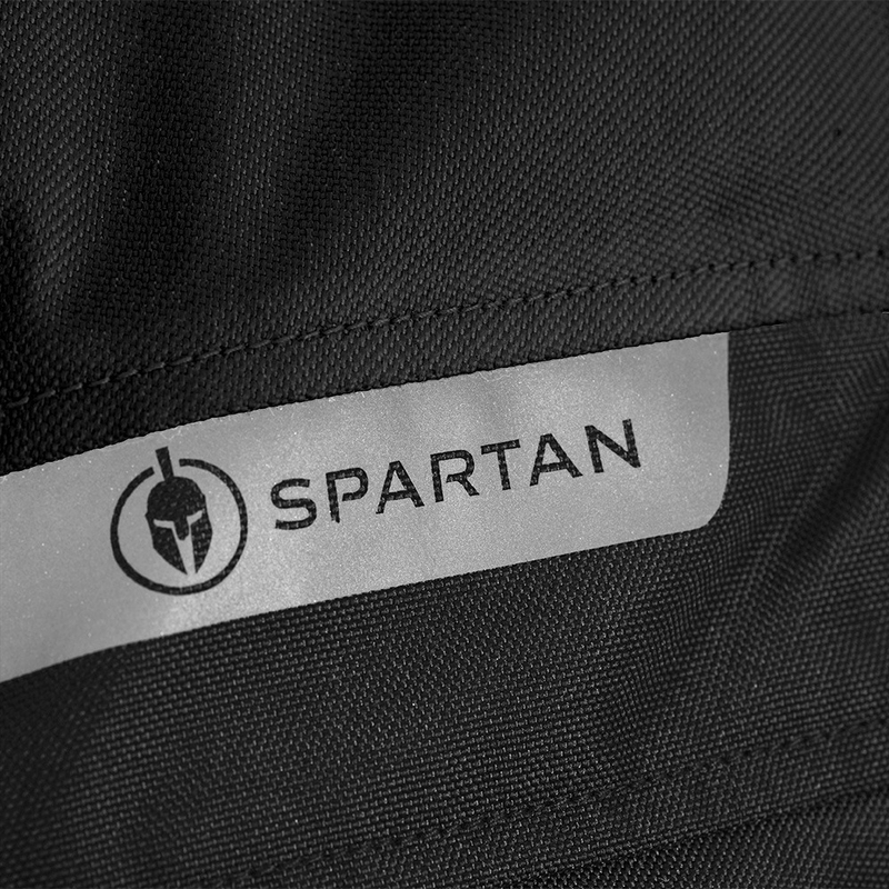 Chaqueta de moto Oxford Spartan Short WP Negra