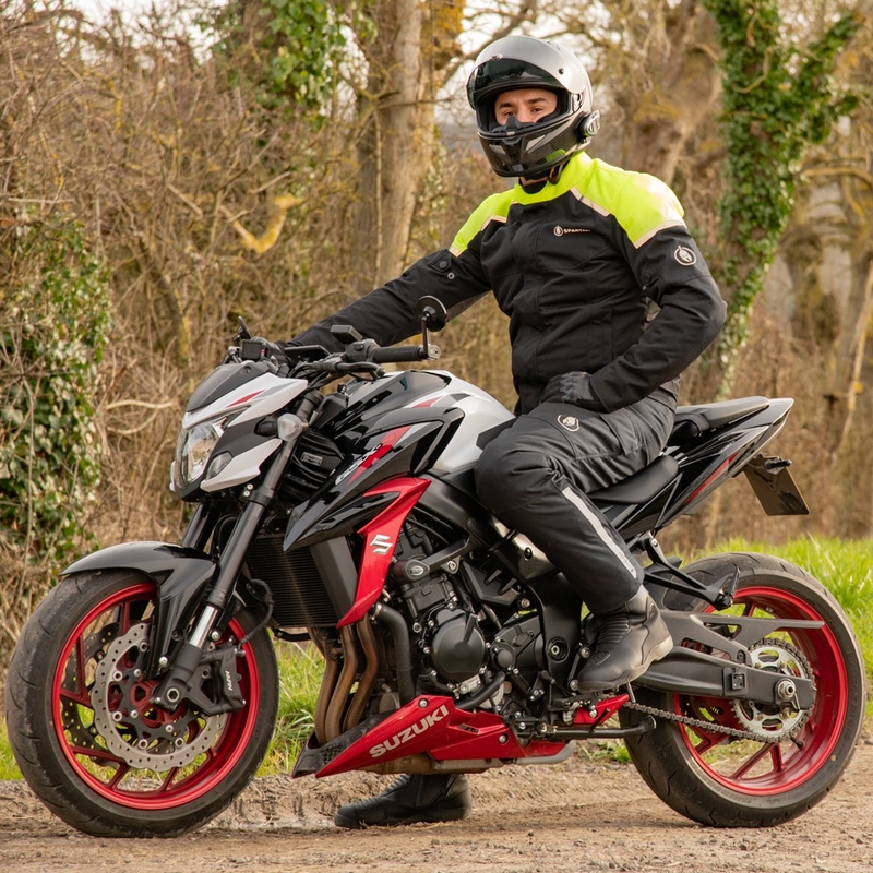 Oxford Spartan WP pantalón largo de moto negro