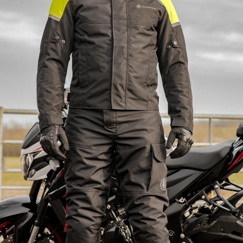 Oxford Spartan WP pantalón largo de moto negro