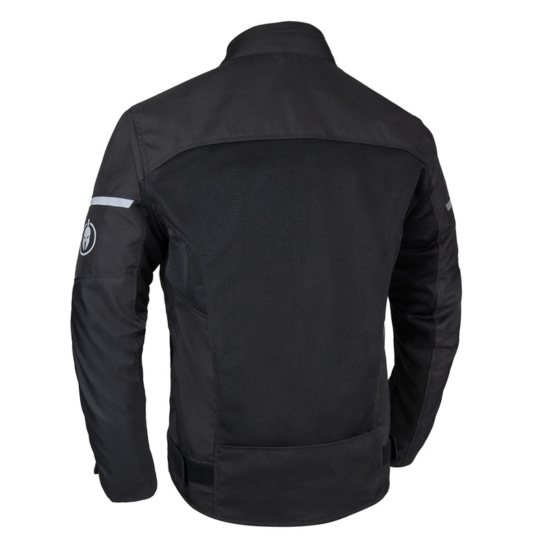 Chaqueta de moto Oxford Spartan Air Negra
