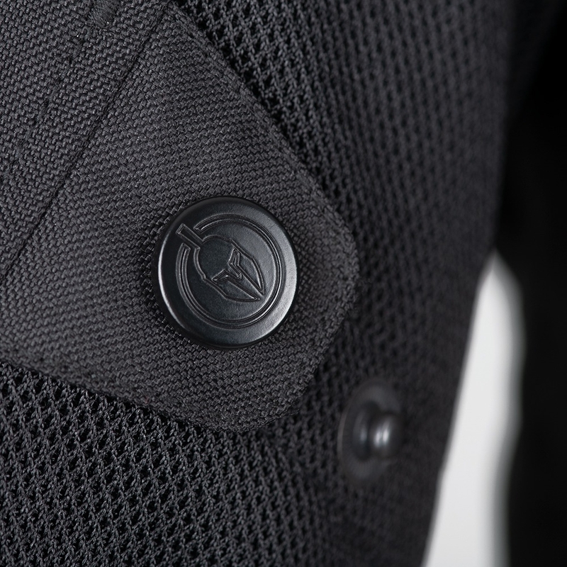 Chaqueta de moto Oxford Spartan Air Negra