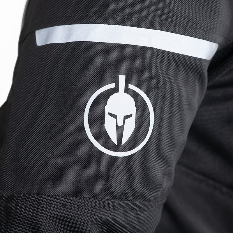 Chaqueta de moto Oxford Spartan Air Negra