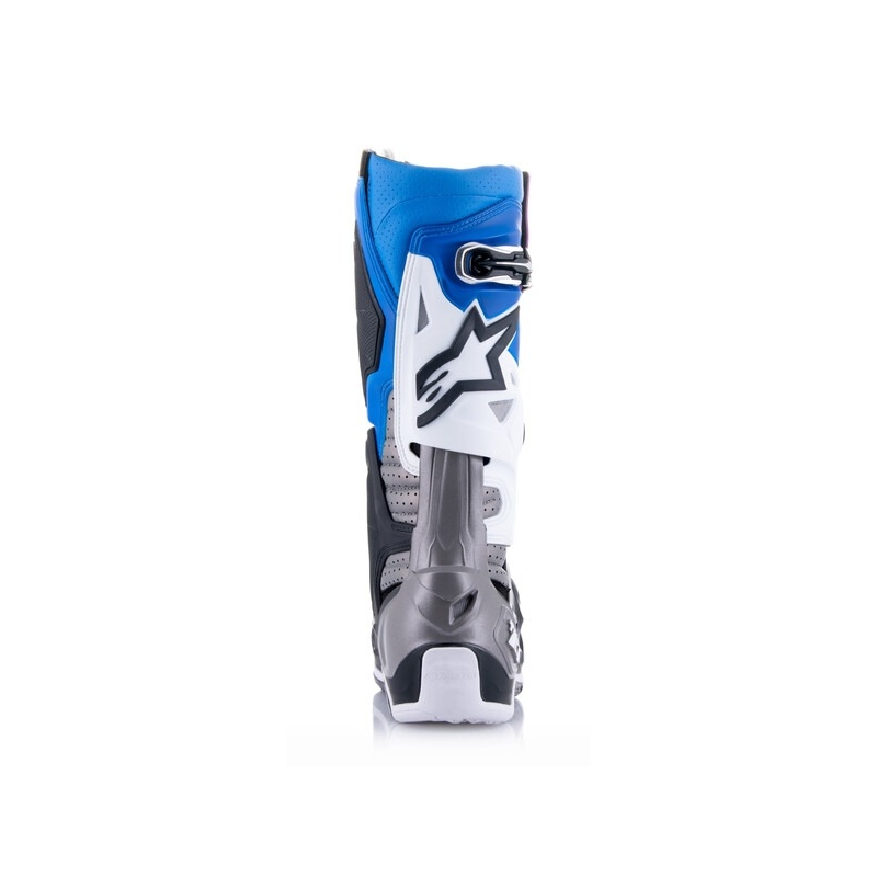 Botas de moto Alpinestars Tech 10 Supervented Perforadas Azul-Morado-Rosa-Blanco-Gris-Negro