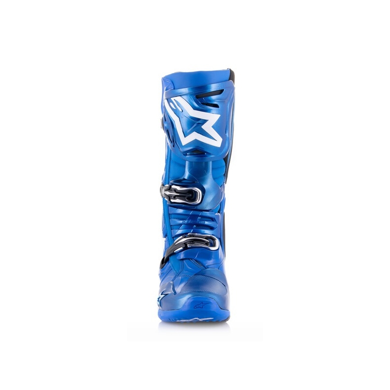 Botas de moto Alpinestars Tech 10 azul-negro-blanco