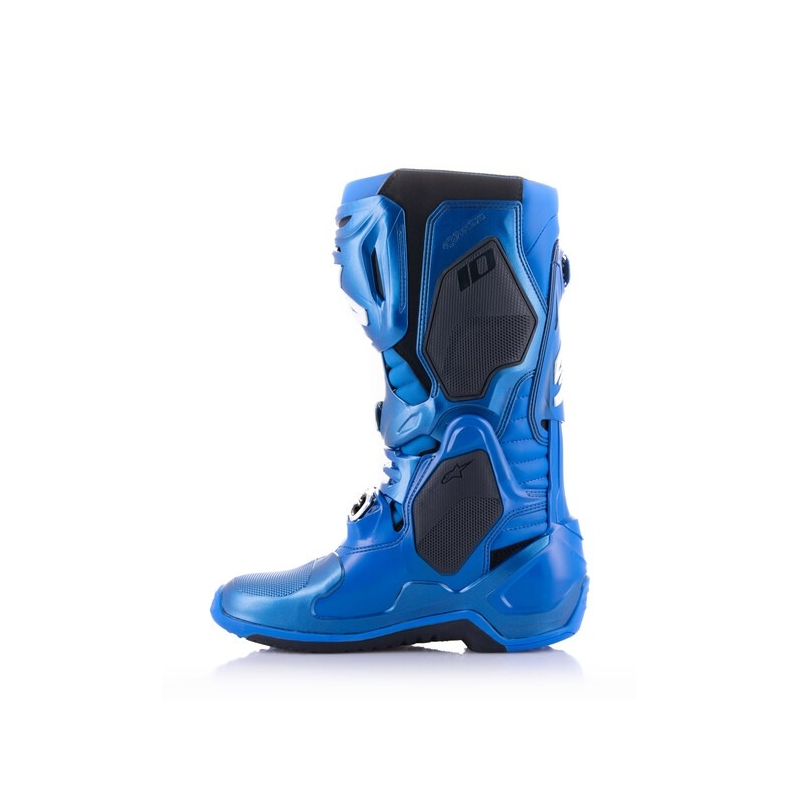 Botas de moto Alpinestars Tech 10 azul-negro-blanco