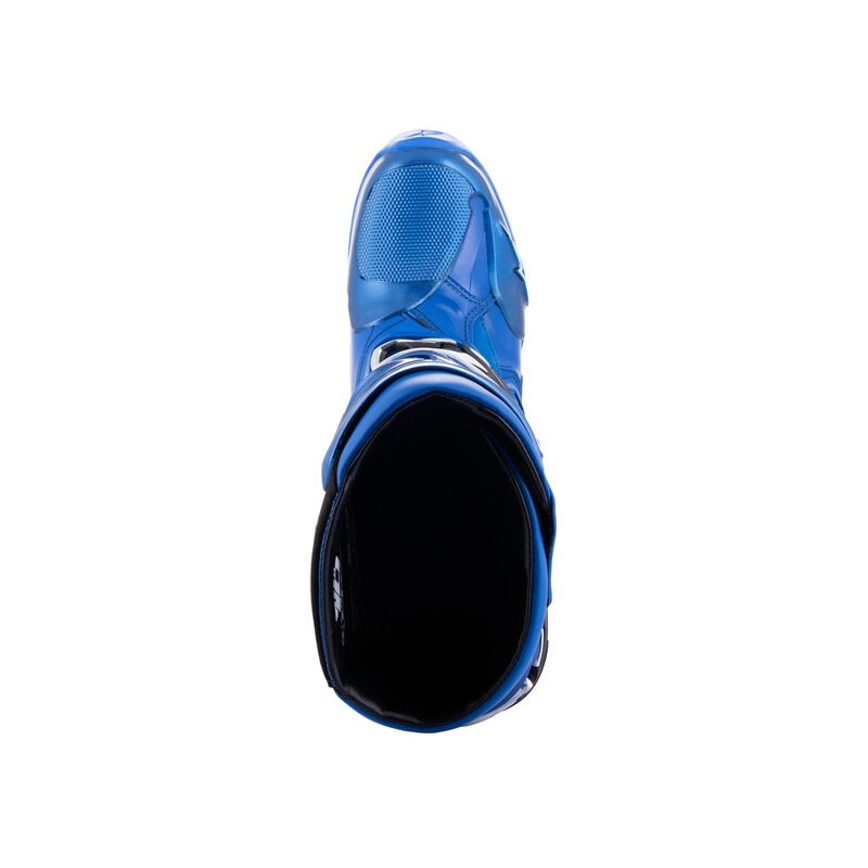 Botas de moto Alpinestars Tech 10 azul-negro-blanco