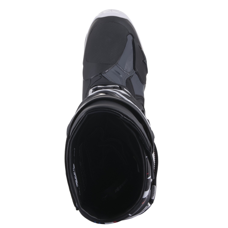 Botas de moto Alpinestars Tech 10 Limited Edition Renen Negro-Gris-Blanco-Multicolor