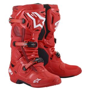 Botas de moto Alpinestars Tech 10 rojas