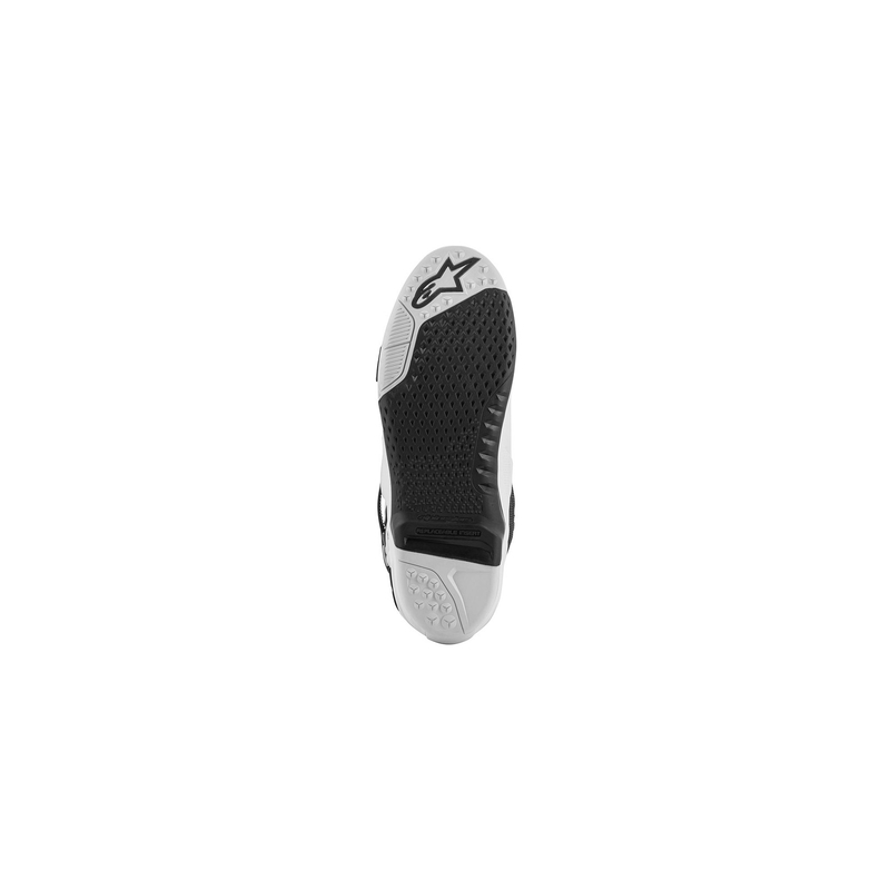 Botas de moto Alpinestars Tech 10 Supervented Perforadas Blancas