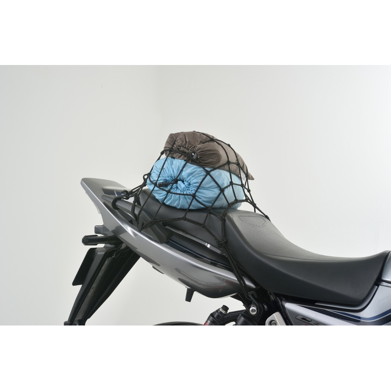 Red flexible para equipaje de moto con ganchos de plástico Daytona 30 x 30 cm negro