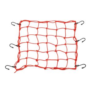 Red flexible para equipaje de moto con ganchos metálicos Daytona 40 x 40 cm rojo