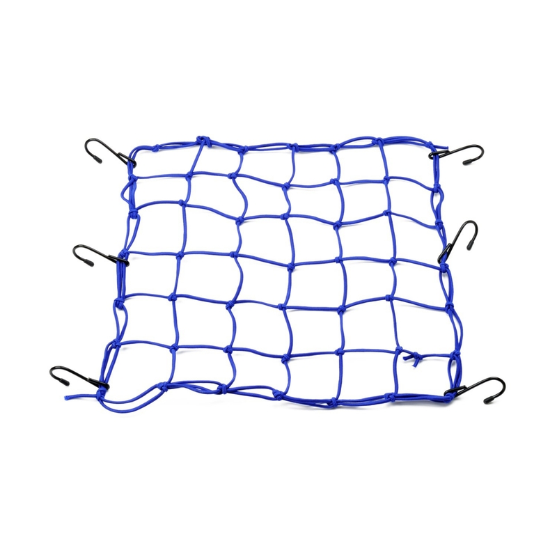 Red flexible para equipaje de moto con ganchos metálicos Daytona 40 x 40 cm azul