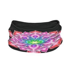 Cubrecuello multifunción nanosilver® Mandala negro