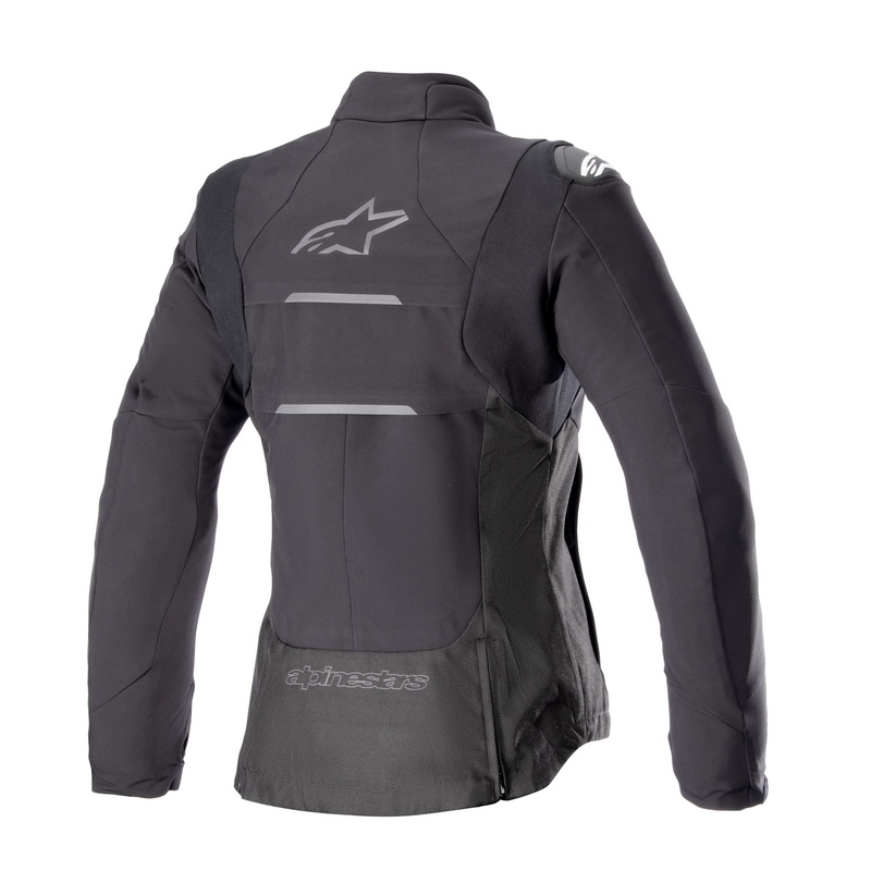 Chaqueta de moto Alpinestars Mujer Stella Alya Sport Negra Impermeable