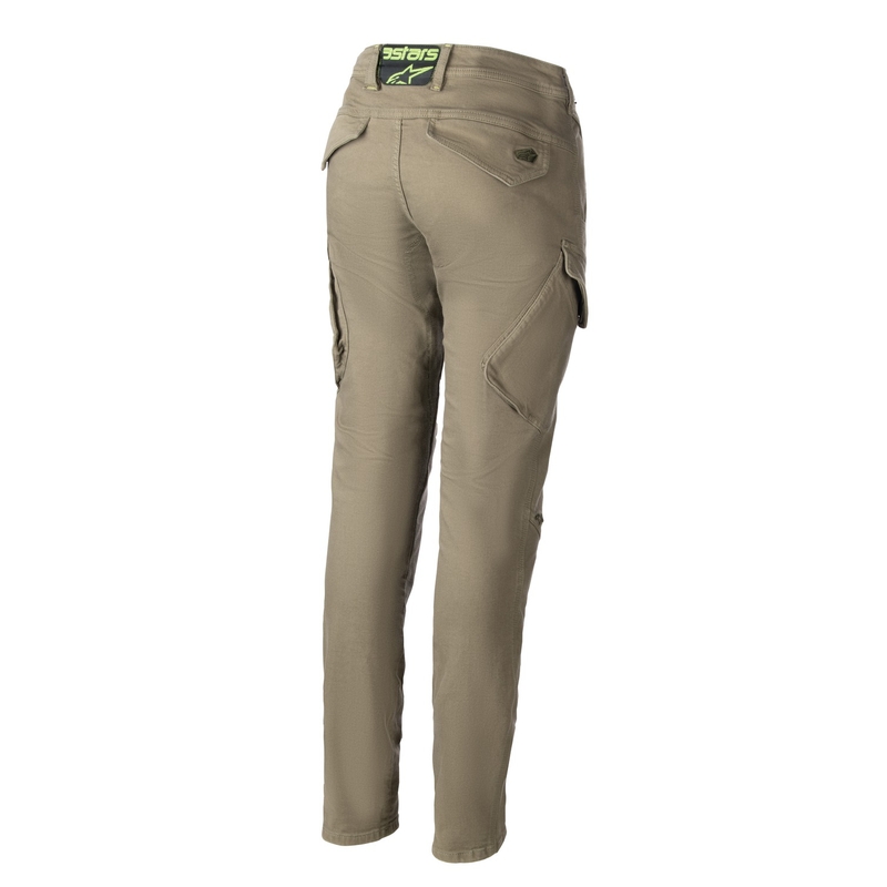 Pantalón de moto Alpinestars Caliber Tech Mujer Verde