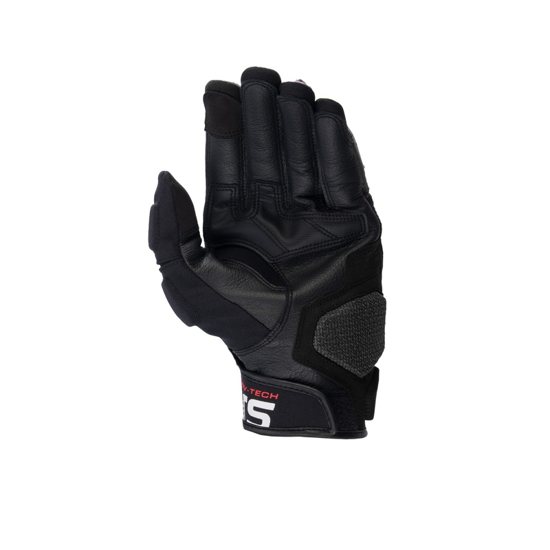 Guantes de moto Alpinestars Halo blanco y negro
