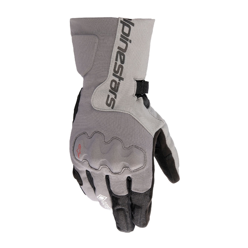 Guantes de moto Alpinestars WR-X GORE-TEX gris y negro
