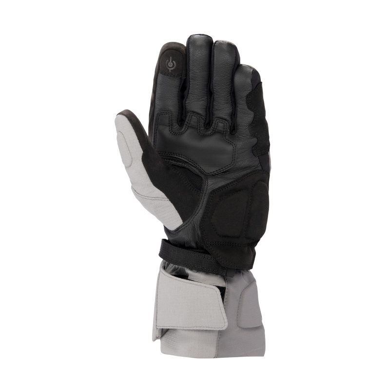 Guantes de moto Alpinestars WR-X GORE-TEX gris y negro