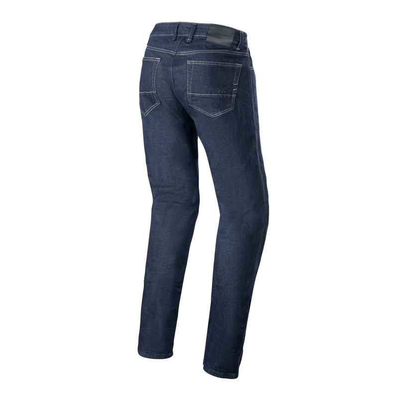 Alpinestars Radon Relaxed Fit Denim Jeans Motocicleta Azul Lavado