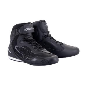 Botas de moto Alpinestars Faster-3 Rideknit negras y grises
