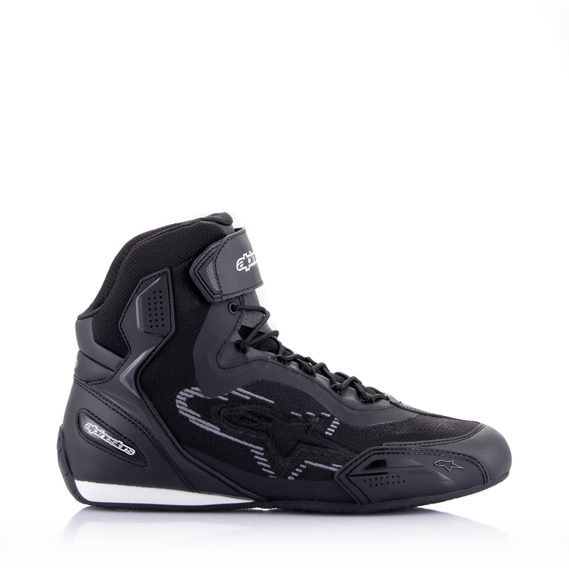 Botas de moto Alpinestars Faster-3 Rideknit negras y grises