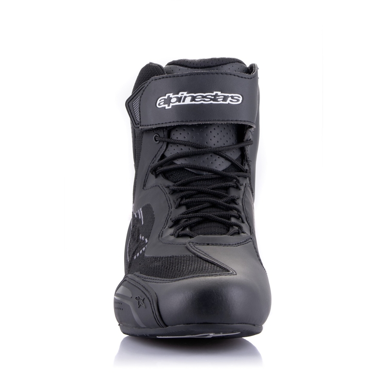 Botas de moto Alpinestars Faster-3 Rideknit negras y grises