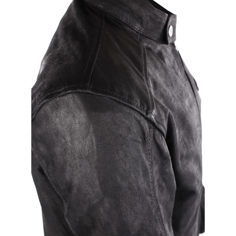Chaqueta de moto RSA Daytona Negro mate - calidad II liquidación - II. calidad