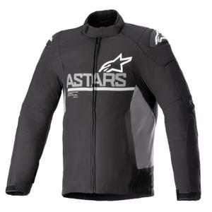 Chaqueta de moto impermeable Alpinestars SMX Negro-Gris oscuro