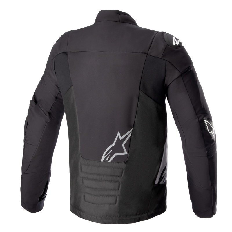 Chaqueta de moto impermeable Alpinestars SMX Negro-Gris oscuro