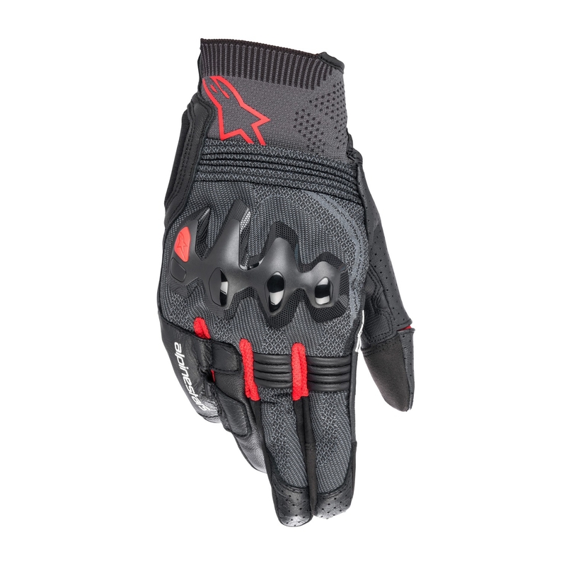 Guantes de moto Alpinestars Morph Sport negro-fluo-rojo-gris