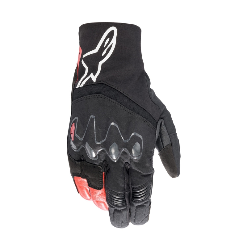 Guantes de moto Alpinestars Hyde XT Drystar Negros y Rojos