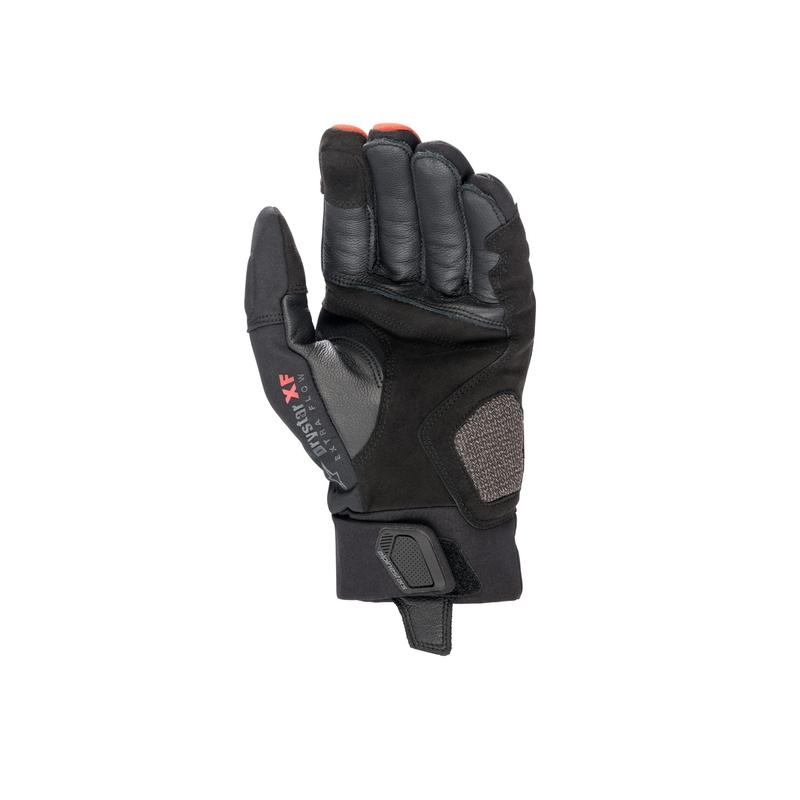 Guantes de moto Alpinestars Hyde XT Drystar rojo fluo y negro