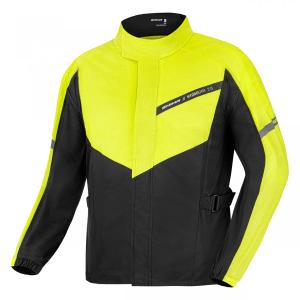 Chaqueta impermeable Shima Hydrodry 2.0 negro-amarillo fluo