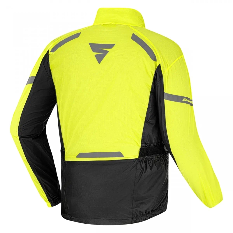 Chaqueta impermeable Shima Hydrodry 2.0 negro-amarillo fluo