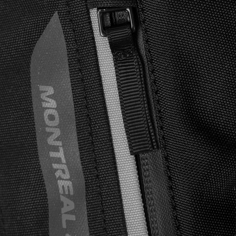 Oxford Montreal 4.0 DRY2DRY™ chaqueta de moto negro-gris-amarillo fluo