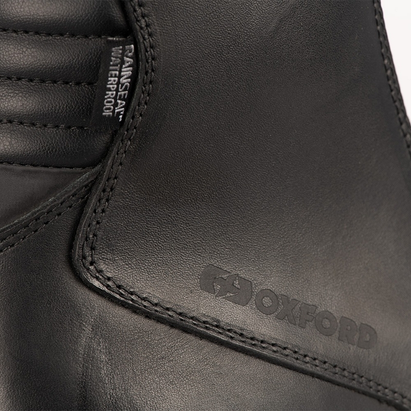 Oxford Valentina Zapatos de moto para mujer Negro liquidación