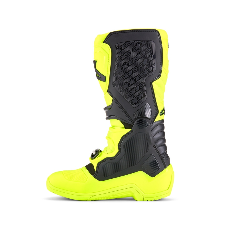 Botas de moto Alpinestars Tech 5 amarillo flúor-negro