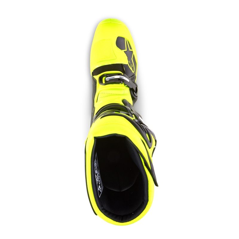 Botas de moto Alpinestars Tech 5 amarillo flúor-negro