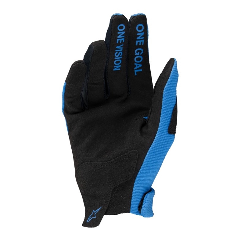 Guantes de moto Alpinestars Radar azul claro-negro